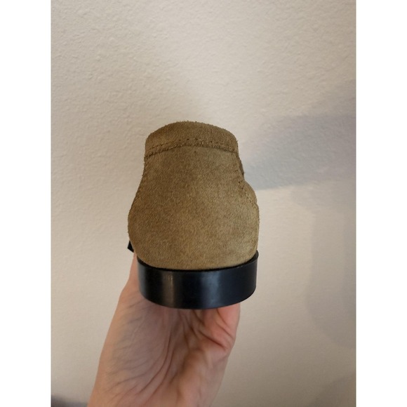 Zara Shoes Womens Size 5.5 Brown Suede Loafers Slip On Cushioned Flats - Picture 15 of 16